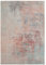 andiamo Teppich Pila | Dünner Designteppich für Wohnzimmer und Schlafzimmer | Abstrakt | Grau-Lachs 200 x 290 cm