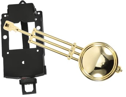 DOITOOL Pendeluhr Pendeluhr Pendelwanduhr Pendel Wanduhrteile Uhrenteile Wanduhrzubehör Uhrpendelersatz Kunststoffpendel Dekorativer Pendelanhänger