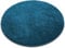 Floordirekt Badematte Sky, Badteppich in Rund, Dichtes, Flauschiges Wohlgefühl für Ihr Zuhause, Badvorleger rutschfest waschbar, schadstoffgeprüft (Petrol, 120 cm (Rund))