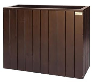 Hortalia Jardinera Alta de Madera (Trendy Brown, 100 x 34 x 80)