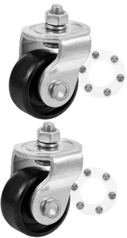 Angoily 2 Tonnen Wagenheber Rollen Ersatz 2 Stück Hydraulische Lenkrollen 2.76 X 1.97 X 3.15 in Hydraulischer Wagenheber Zubehör Für Garage Werkstatt