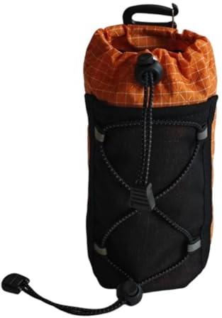Perfeclan Outdoor Water Bottle Holder for Backpack Strap, Water Bottle Pouch, Easy to Install Backpack Accessory for Cycling Travel