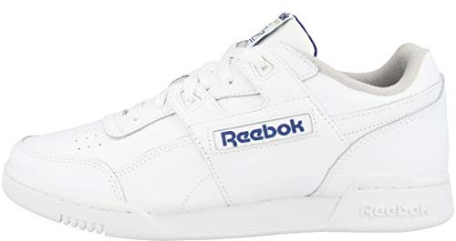 Reebok Unisex-Erwachsene Workout Plus Low-Top, Weiß (White/Royal), 42.5 EU