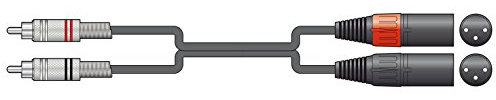 Chord 2R-2XM600 - Cavo doppio RCA a XLRM, 6 m