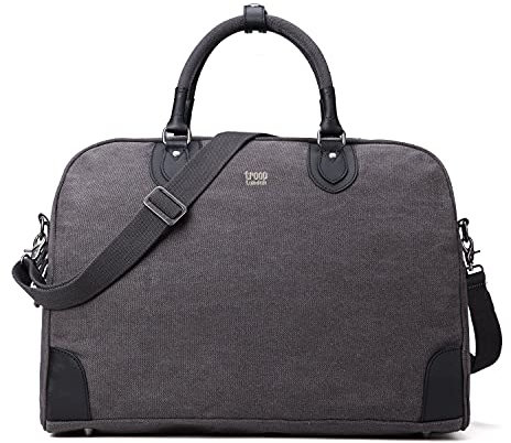 TRP0263 Troop London Classic Large Holdall (Black)