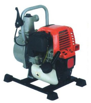 Excel CDF05698 Motopompa Autoadescante a Scoppio con Base e Maniglia, 32.6 cc, Nero