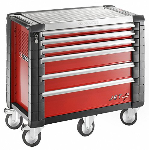Facom Jet. M5 – JETM5 Trolley 6 Schubladen rot