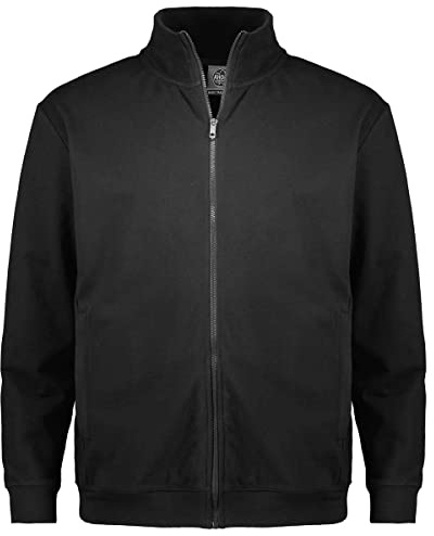 Ahorn Sportswear XXL Herren Sweatjacke in blau großen Größen bis 10XL