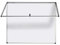 Bi-Office Schaukasten Vitrine Enclore, Schwingtür nach oben, Whiteboard, Mangetische Innenfläche, geeignet für 8 x DIN A4, silberner Aluminiumrahmen, abschliessbar