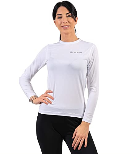 Givova, corpus 3 elastisches ärmel- unterhemd m/l, weib, S