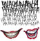 Rubies Costume Co. Herren Suicide Squad Joker Tattoo Kit, wie abgebildet, Einheitsgröße