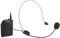 Trevi EM 408 R Set di Microfoni Wireless ad Archetto e a Clip con Ricevitore Wireless senza Fili