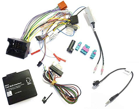 Dietz Can-Bus/Lenkrad Interface Set für Audi, Opel, Seat, Skoda, VW (ab 2004) auf Pioneer