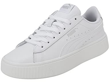 PUMA Damen Puma Vikky Stacked L Sneakers, Puma White-Puma White, 42 EU