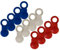 Preisjubel 12 x Handtuchclip Plastik, Handtuchaufhänger, Aufhängeclip, Clip, Aufhänger