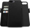 dreem Fibonacci 2-in-1 Wallet Case for Apple iPhone 8 Plus & 7 Plus - Luxury Vegan Leather, Magnetic Detachable Shockproof Phone Case, RFID Card Protection, 2-Way Flip Stand - Black