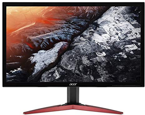 Acer KG241Q Pbiip 23.6 Full HD (1920 x 1080) TN 144Hz 1ms Monitor con tecnología AMD FREESYNC (Display Port & 2 x HDMI)