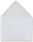 50 DIN C6 Briefumschläge Weiß 11,4 x 16,2 cm - 80 g/m² Nassklebung spitze Klappe - ideal für Weihnachten Grußkarten Einladungen - Glüxx-Agent