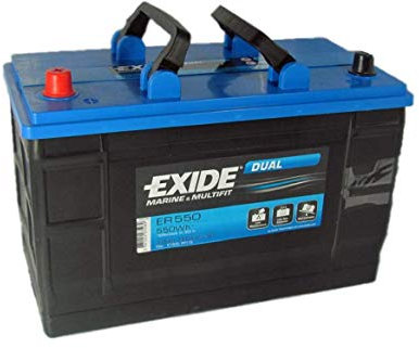 EXIDE ER550 LEISURE BATTERY 115AH 12V