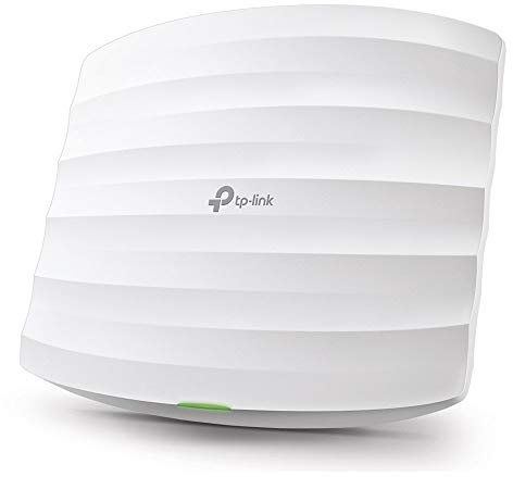 TP-Link EAP225(Renewed)Access Point, AC1350 WiFi Dual Band Wireless Access Points, Gigabit Ethernet Port Support 802.3af/Passive PoE, Omada Mesh, Easily Mount to Wall/Ceiling, Free Controller Software