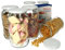 MamboCat 6er Set Einmachglas 1062 ml I Deckel in Weiß I Twist-Off to 82 I Rund- / Einkochgläser I Vorratsglas I + GRATIS Rezeptheft I Glasbehälter zur Aufbewahrung