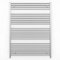 Myhomeware 800mm Wide Flat Chrome Electric Pre-Filled Heated Towel Rail Radiator For Bathroom Designer UK (800mm x 1200mm (h))