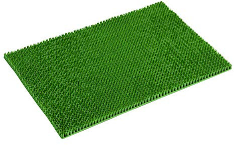 Wetterfeste Fußmatte Garten - Grün 40 x 60 cm - Schmutzfangmatte außen - Fussmatte leicht zu reinigen - Türmatte Plastik Borsten 1,4 cm hoch