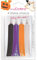 ScrapCooking - 4er-Set Halloween-Schokostifte - Schwarz, Orange, Lila & Weiß - Essbare Farbstoffe - Lebensmittelfarbe Schrift - Schreiben & Zeichnen auf Desserts, Kuchen & Keksen - 7064