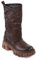 Toocool Stivali Donna Biker Boots Fibbie Anfibi Motociclista Scarpe Casual YG881 [36,Marrone]