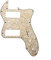 Pickguard Scratch Plate 13 Löcher Classic Series Für Telecaster Guitar Pickguard Mit Humbucker Pickups Scratch Teller (Color : Parchment Pearl)