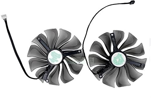 New GAA8S2U VGA Cooler Fan Radiator for PALIT GeForce RTX 2060 SUPER 2070 2080 Graphics Card GPU Cooling Fans (Color : A pair of fans)
