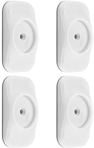 4 Stk Baby Sicherheits Wandschutz Pads, Baby Wand Saver ohne Bohren für Baby Treppengitter Türschutzgitter Treppenschutzgitter Schützt Haustier Treppen Wände Kinder Hund Tür Wandschutzpads(Rechteckig)