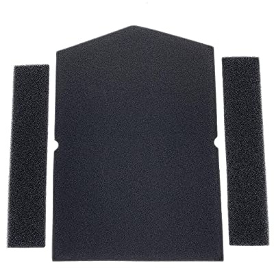 2x Ersatz Schaumfilter kompatibel mit Miele Trockner, einsetzbar statt Filter 6057930 und 9688381