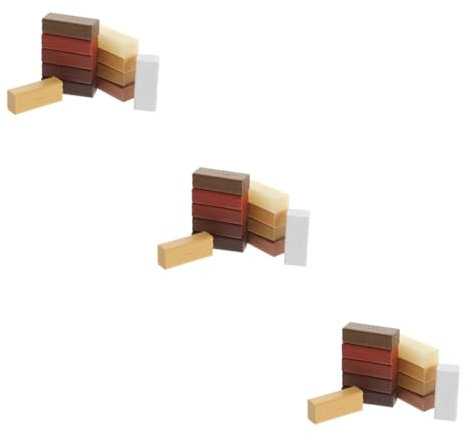 OSALADI 3sätze Reparatur Von Laminatböden Teiliges -füllset Für Kratzerentfernung Geeignet Für Küche Und Möbel Einfach Zu Verwenden Und Schnell Erhitzbar