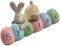 Cabilock Kaninchen-verzierung Ostern Hängen Osterdeko Für Die Hausräumung Osterdekorationen Im Freien Osterhasenfigur Dekoration Tischplatte Kleiner Hase Ostern Türkranz Harz China Feder