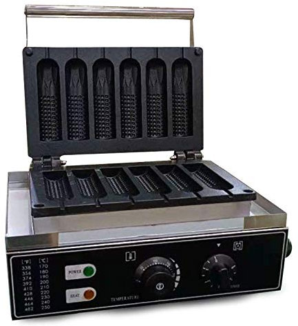 Generic Commercial Nonstick Electric Lollipop Waffle Maker Machines, Professional Waffles On Handle Waffle Sticks Corn Hotdogs, Crispy Machine Waffle Iron