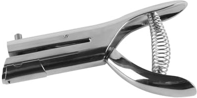 Sarini Heavy Duty Deep Throat Handhållen Enkelhålsstans för papper och metall Lång räckvidd Slitstans Idealisk för kontorssnickeri och märkestillverkning