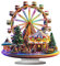 Weihnachten Riesenrad Ornament Acryl Riesenrad 2D Riesenrad Ornament Weihnachtsbaum Riesenrad Desktop Riesenrad Dekoration Tisch Weihnachten Riesenrad Weihnachtsregal