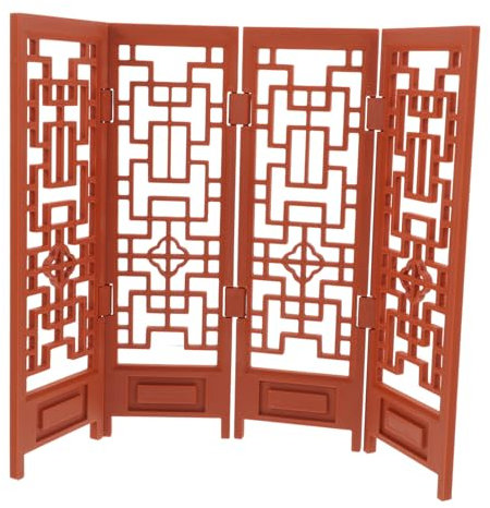 SEWOART Paravent Chinois Miniature À Léchelle 1:12 pour Décoration De Maison De Poupée Paravent De Style Moderne Et Ancien