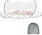 Spetsbst Moskitonetz Pop Up 200 x 80 x 56 cm Faltbares Reise Moskitonetz Bett Campingzelt Mosquito Netz für Zuhause und Camping Geeignet