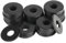 35 Piezas Arandelas Metalicas, Arandelas Planas de Acero Inoxidable M8, Arandela de Bloqueo Redonda Espaciadora para Tornillos Pernos Sujetadores Reparación en Casa, Oficina, Taller (Negro, M8)
