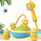 SGZIOO Ente Badewannenspielzeug Baby ab 1 2 3 4 Jahr, Ente Elektrisches Kinder Badewannenspielzeug mit Duschkopf, Badespielzeug Baby, Badespielzeug Kinder, Wasserspielzeug Kinder für Jungen Mädchen
