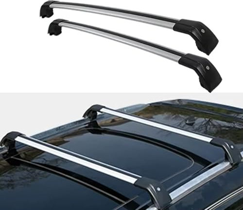 LMJCH Autodachträger Querstangen,Dachbox,Auto Gepäckträger,Gepäckträger Bars,für Seat/Cupra Leon MK4 ST 2021-2024 Aerodynamischer Dachträger Zubehör