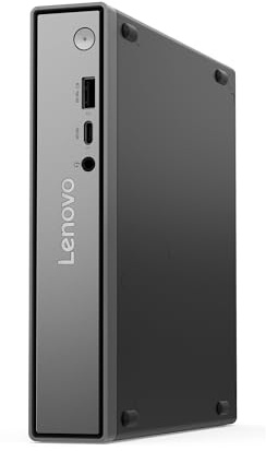 ThinkCentre neo 50q Gen 6, Desktop professionale con processori Intel Core Ultra 5, 16GB di RAM ad altissima velocità e SSD da 512GB, Windows 11 Pro – Nero