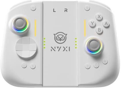 NYXI Hyperion 3 Mando para Switch 2 – Primer Mando Inalámbrico de Terceros para Switch 2, Hall Joystick, Pulsantes Mecánicos, Botón C, Giroscopio de 9 Ejes, Botones Traseros, Ergonomico