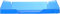 Exacompta - Réf. 11336D - 1 corbeille à courrier COMBO MIDI - dimensions utiles 34 x 25 x 6,5 cm - pour format A4 - peut contenir 500 feuilles - couleur turquoise translucide