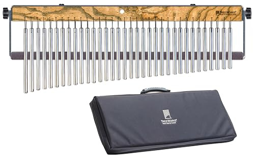 TreeWorks Chimes TRE630 Concert Chime, 34 Bars 3/8, inkl. variabler Dämpfung und verstärkter Tasche (TRE51)