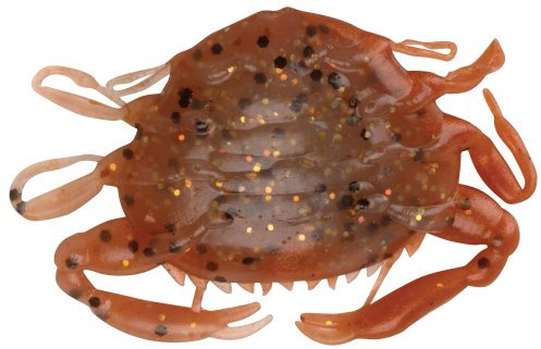 Berkley Gulp!® Saltwater Peeler Crab; Soft Bait Fishing Lure for Saltwater Predators; Realistic Crab Imitation with Scent Dispersion for Redfish, Flounder & Sheepshead, 5cm, New Penny