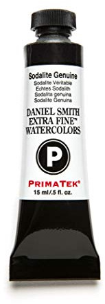DANIEL SMITH Extra Fine Watercolor 15ml Paint Tube, Sodalite Genuine, 0.5 Fl Oz (Pack of 1)