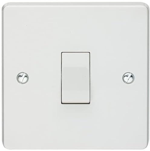 Crabtree 4070 Single Light Switch, 10 amp, 1 way